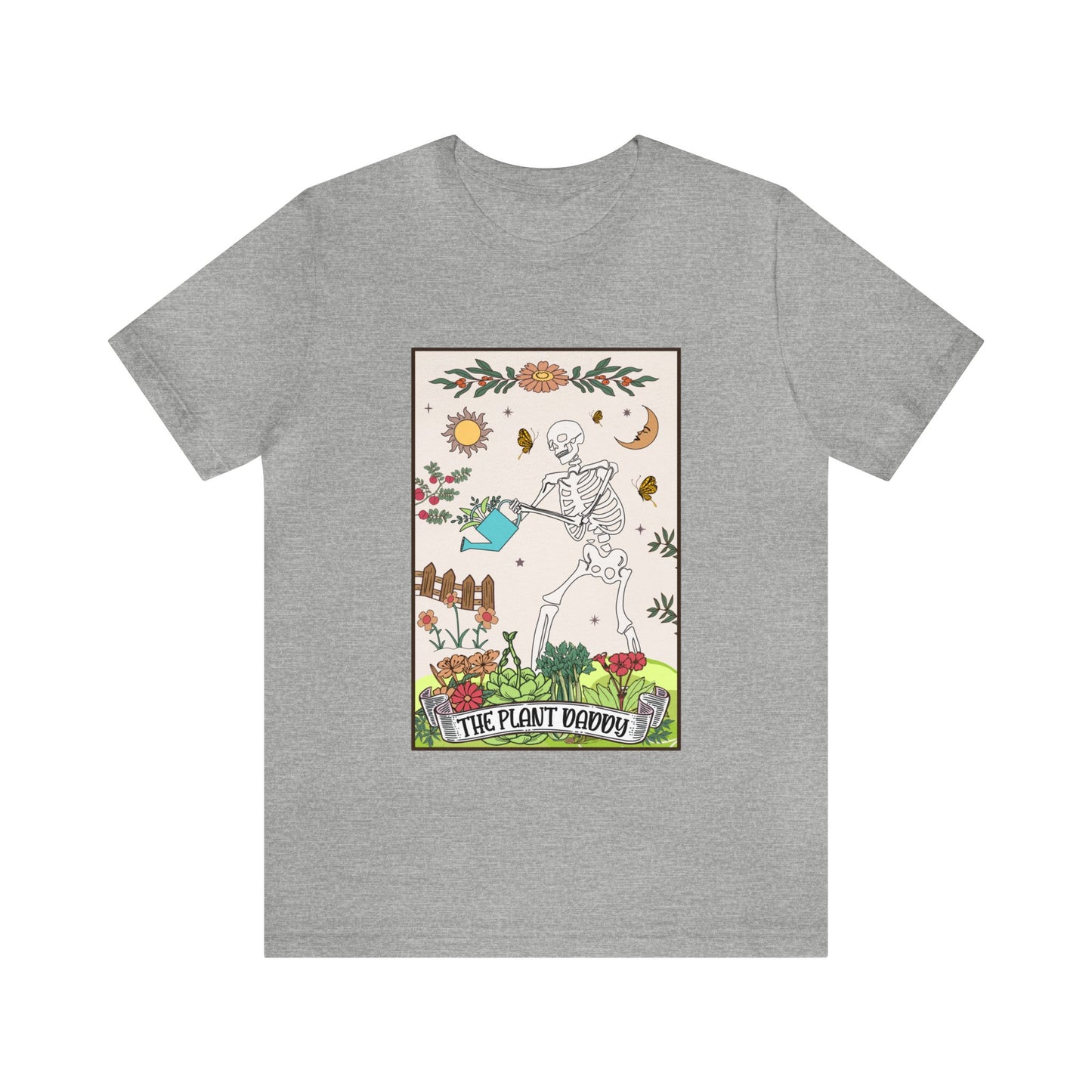 The Plant Daddy Loteria Tarot Short Sleeve Unisex T-Shirt