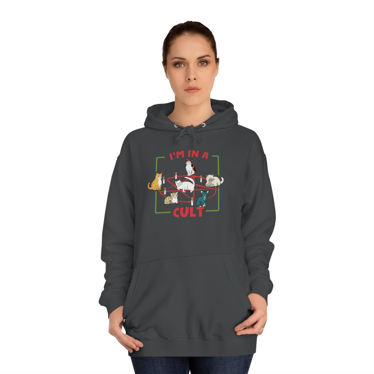 I'm in a Cat Cult Unisex Hoodie