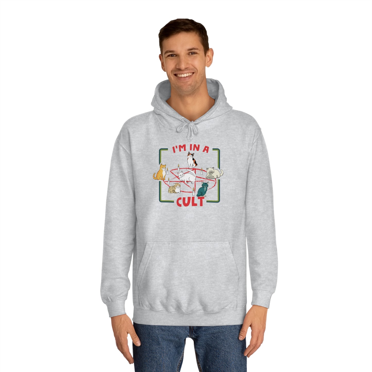 I'm in a Cat Cult Unisex Hoodie