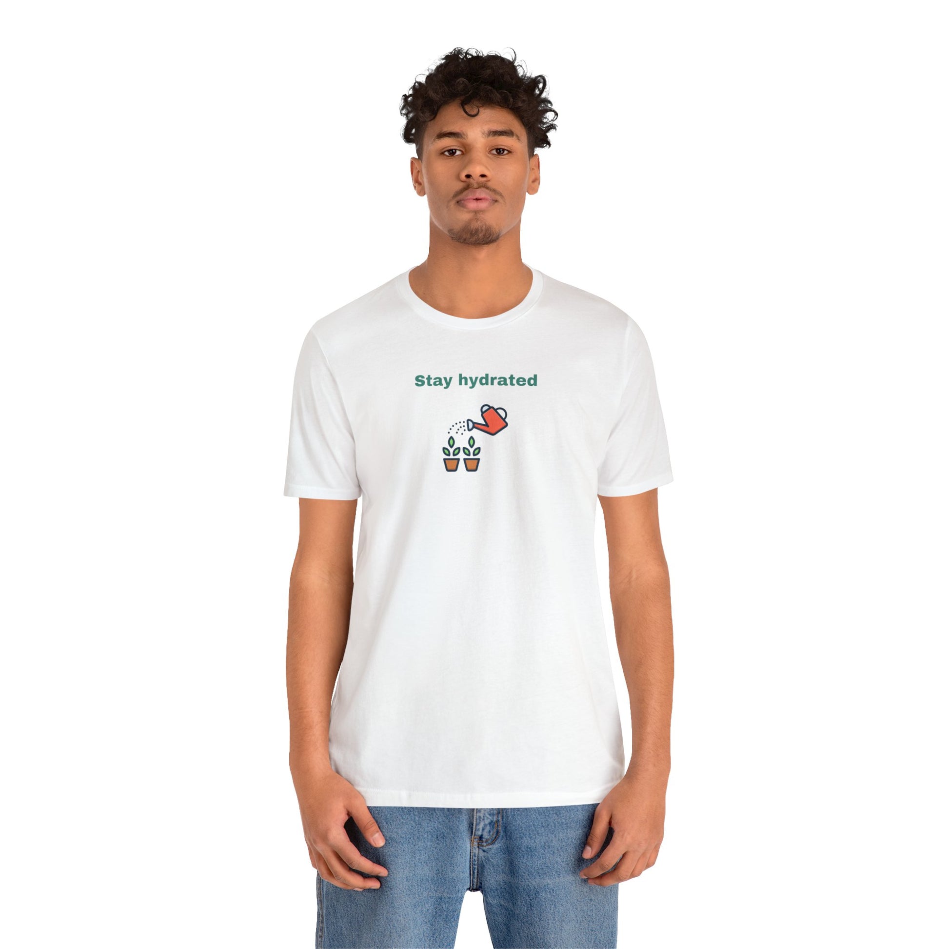 Stay Hydrated Short Sleeve Men's Women's T-Shirt