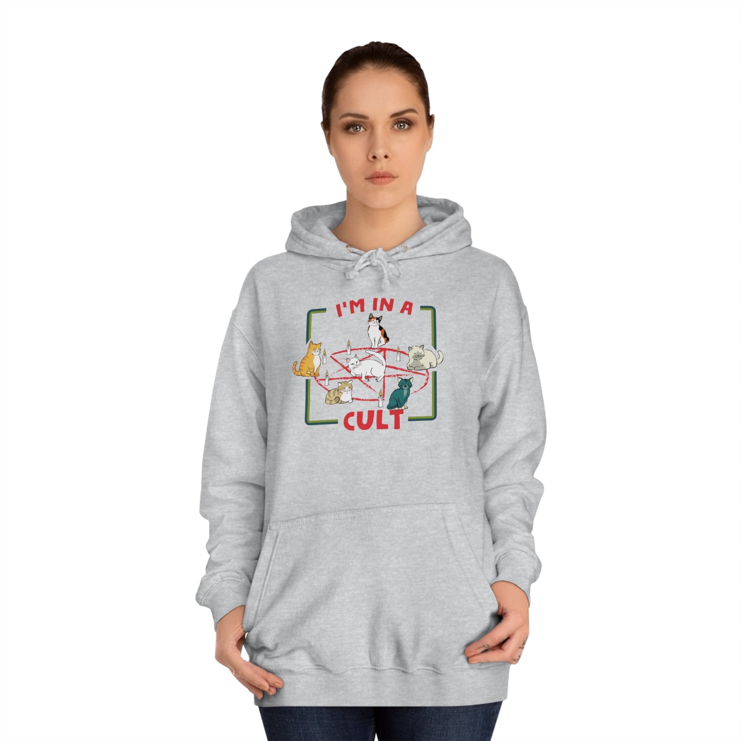 I'm in a Cat Cult Unisex Hoodie