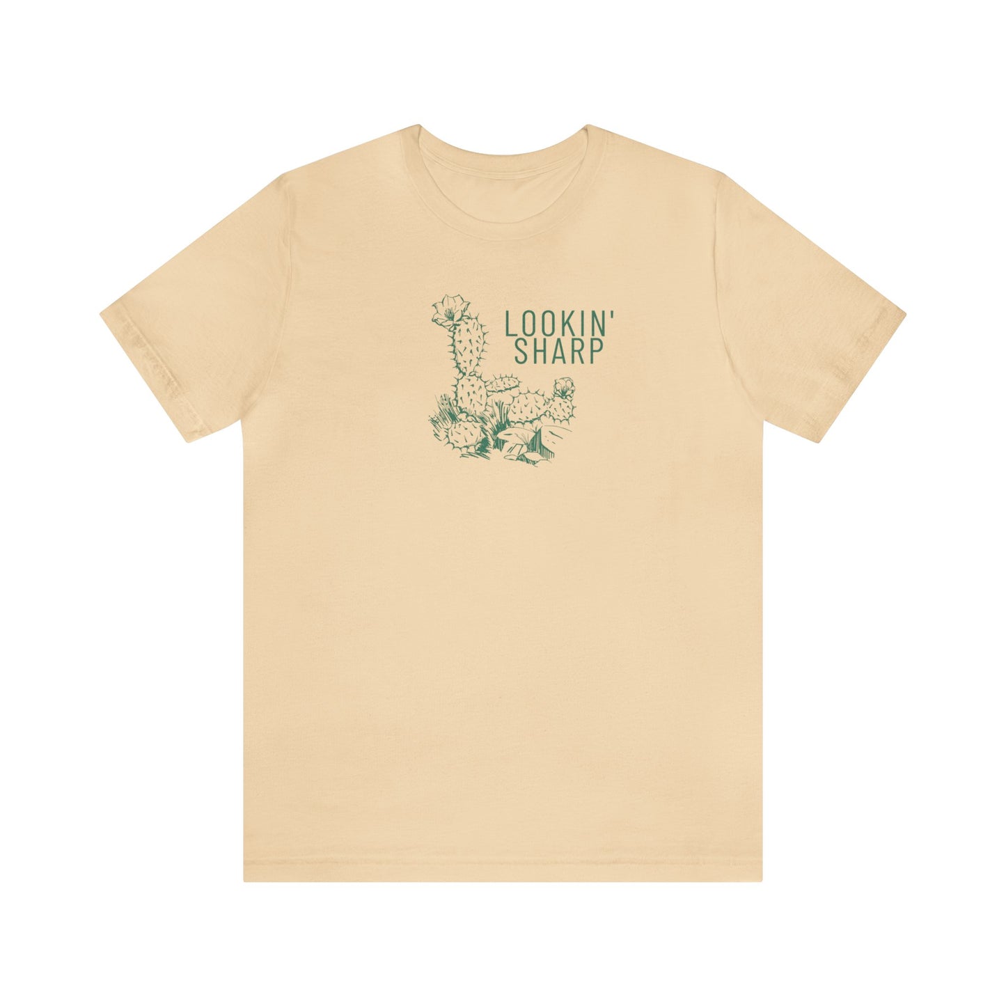 Lookin' Sharp Plant Cactus Short Sleeve Unisex T-Shirt