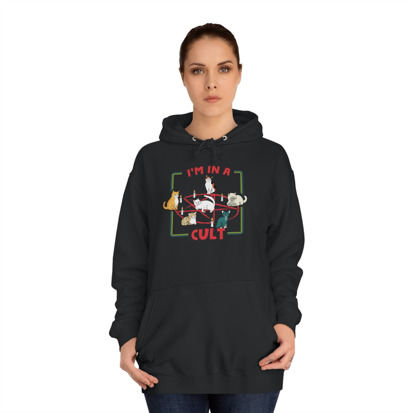 I'm in a Cat Cult Unisex Hoodie