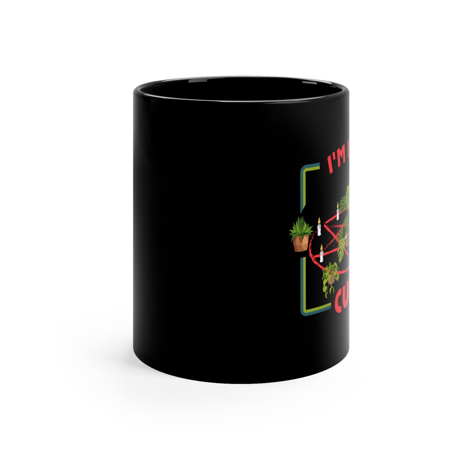 I'm in a Plant Cult 11oz Black Mug
