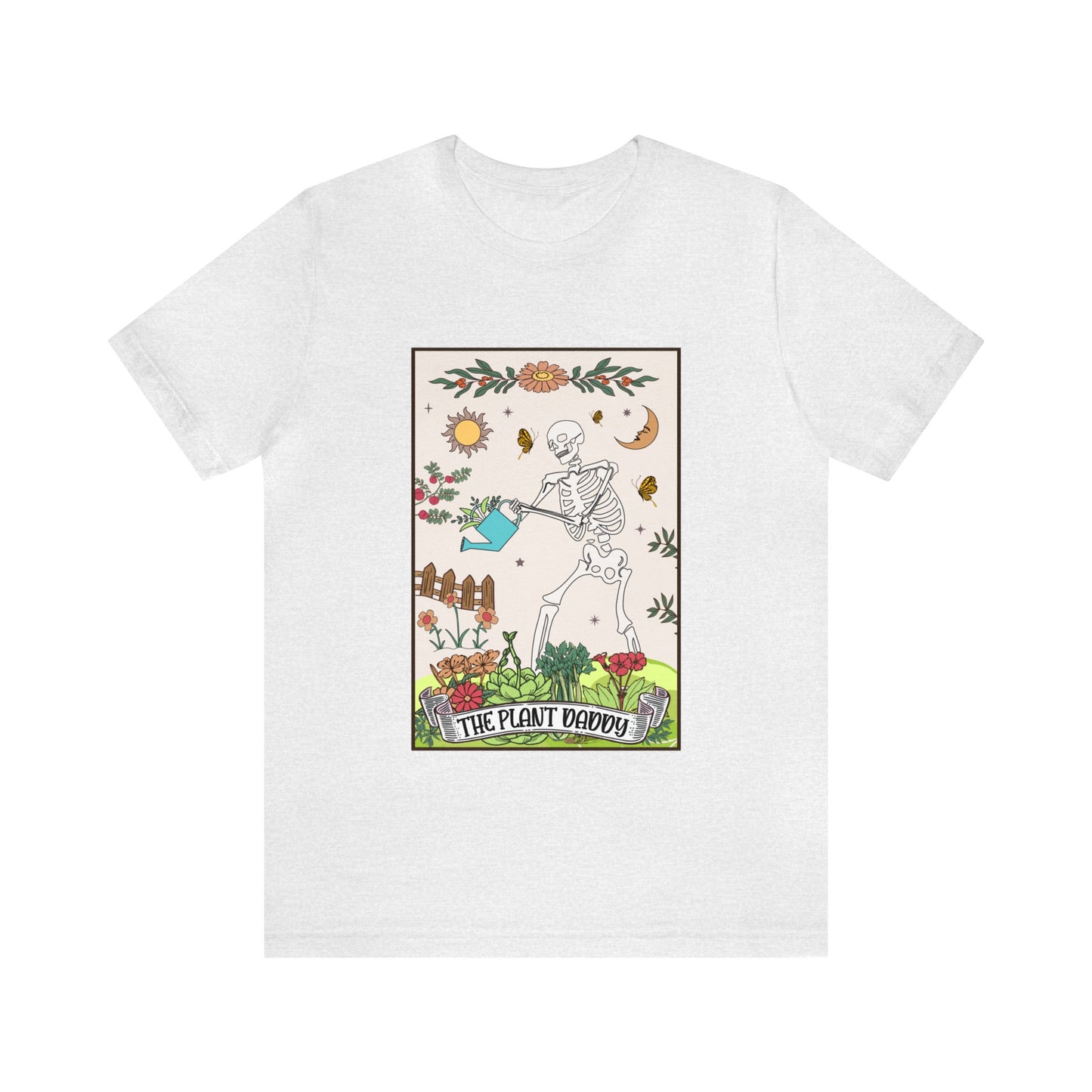 The Plant Daddy Loteria Tarot Short Sleeve Unisex T-Shirt
