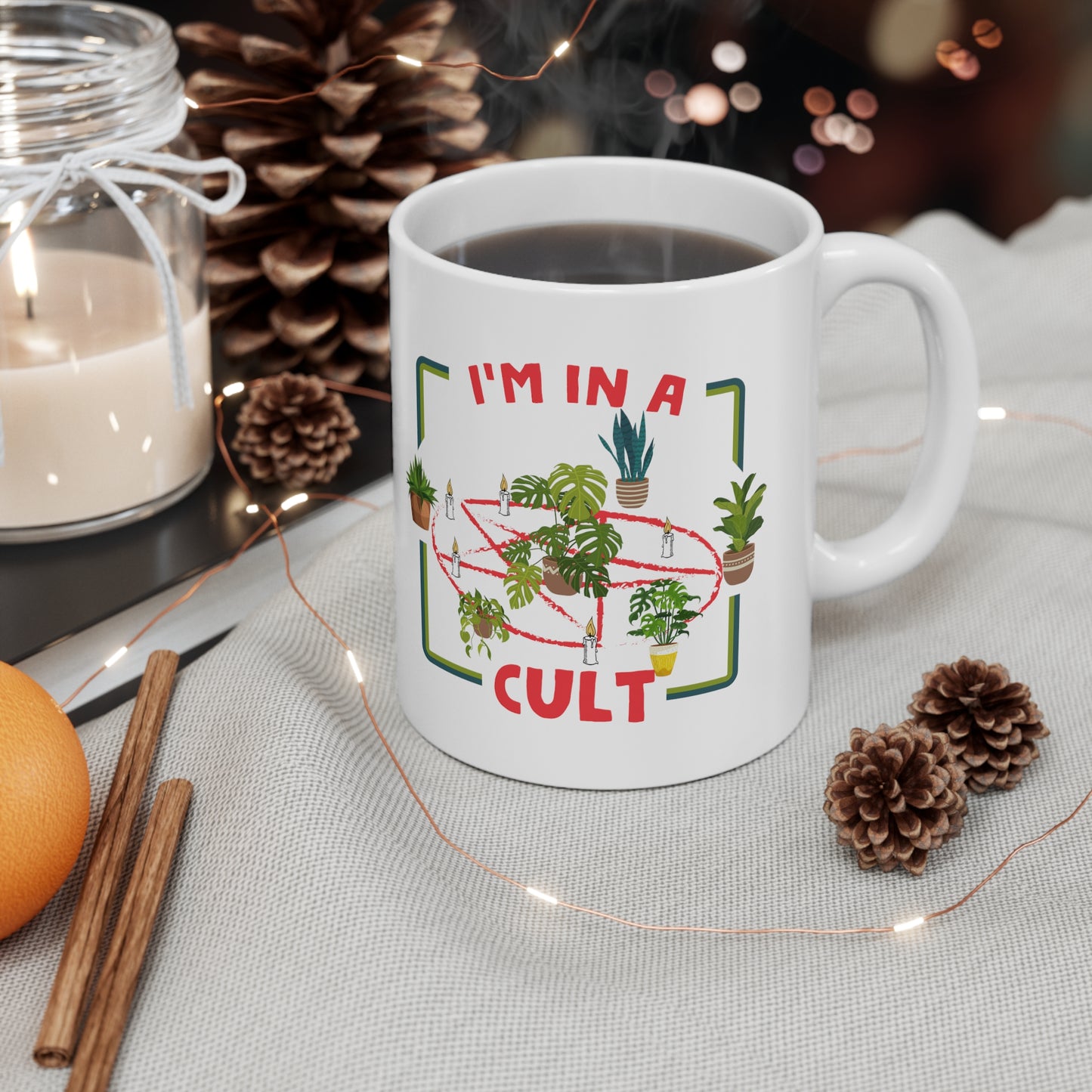 Plant Cult Ceramic Mug 11oz