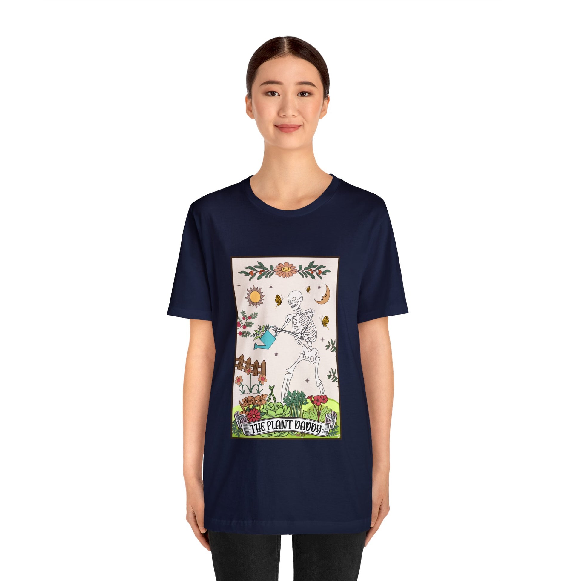 The Plant Daddy Loteria Tarot Short Sleeve Unisex T-Shirt