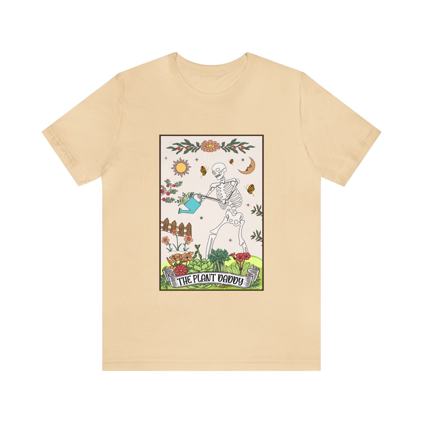 The Plant Daddy Loteria Tarot Short Sleeve Unisex T-Shirt