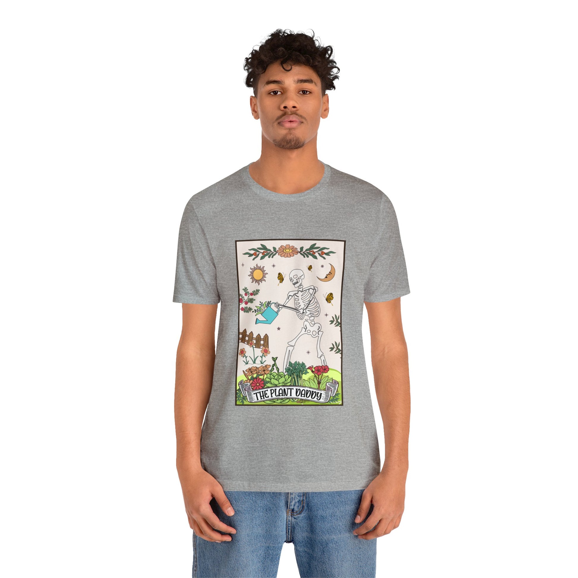 The Plant Daddy Loteria Tarot Short Sleeve Unisex T-Shirt