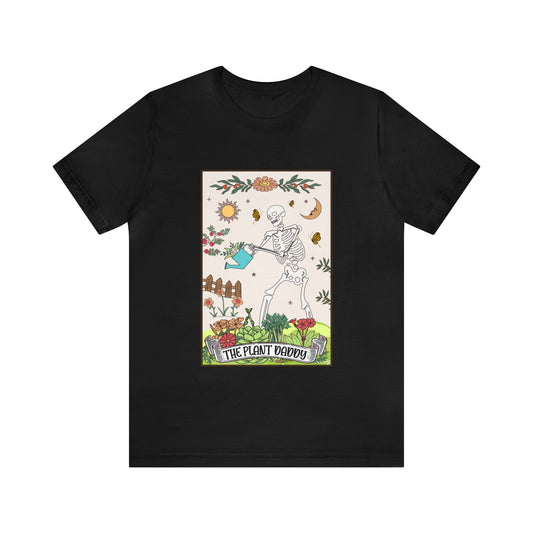 The Plant Daddy Loteria Tarot Short Sleeve Unisex T-Shirt