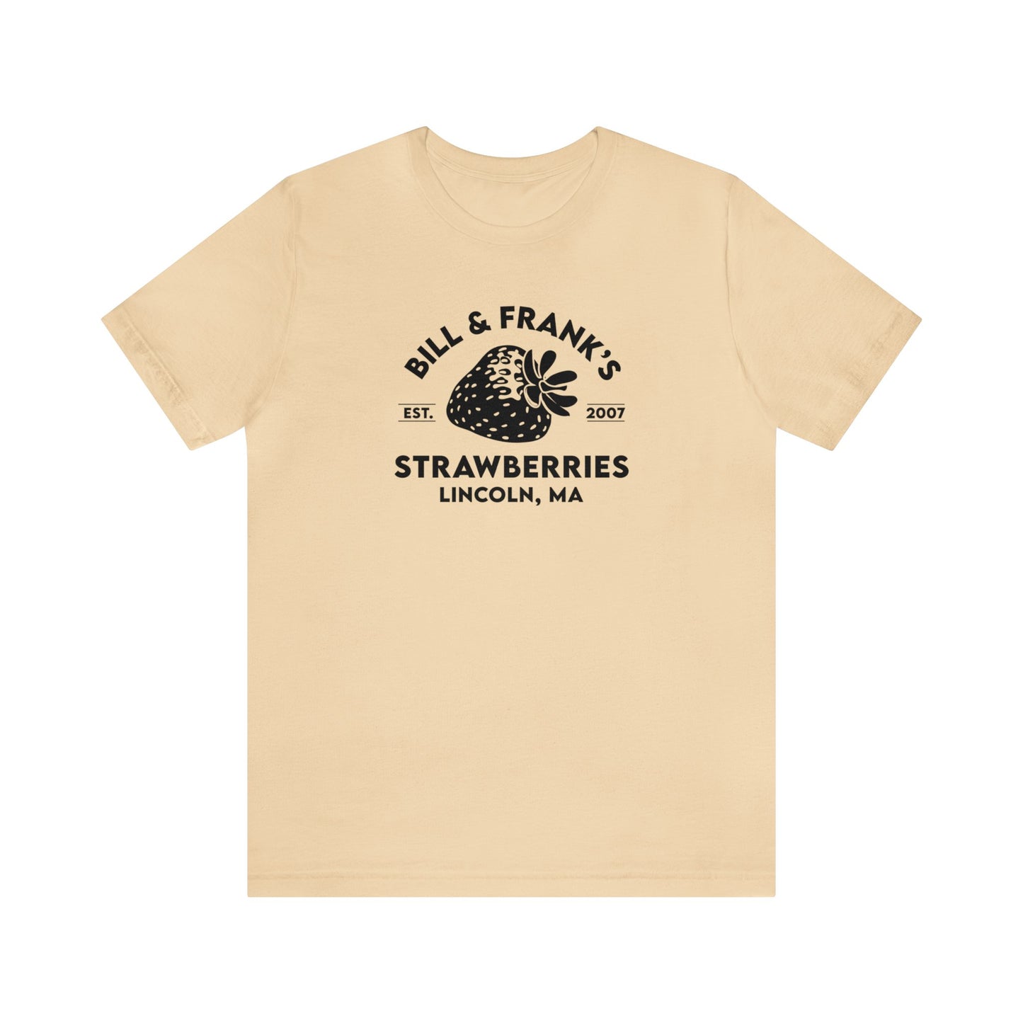 Bill and Frank Strawberry TLOU Strawberries Short Sleeve Unisex T-Shir