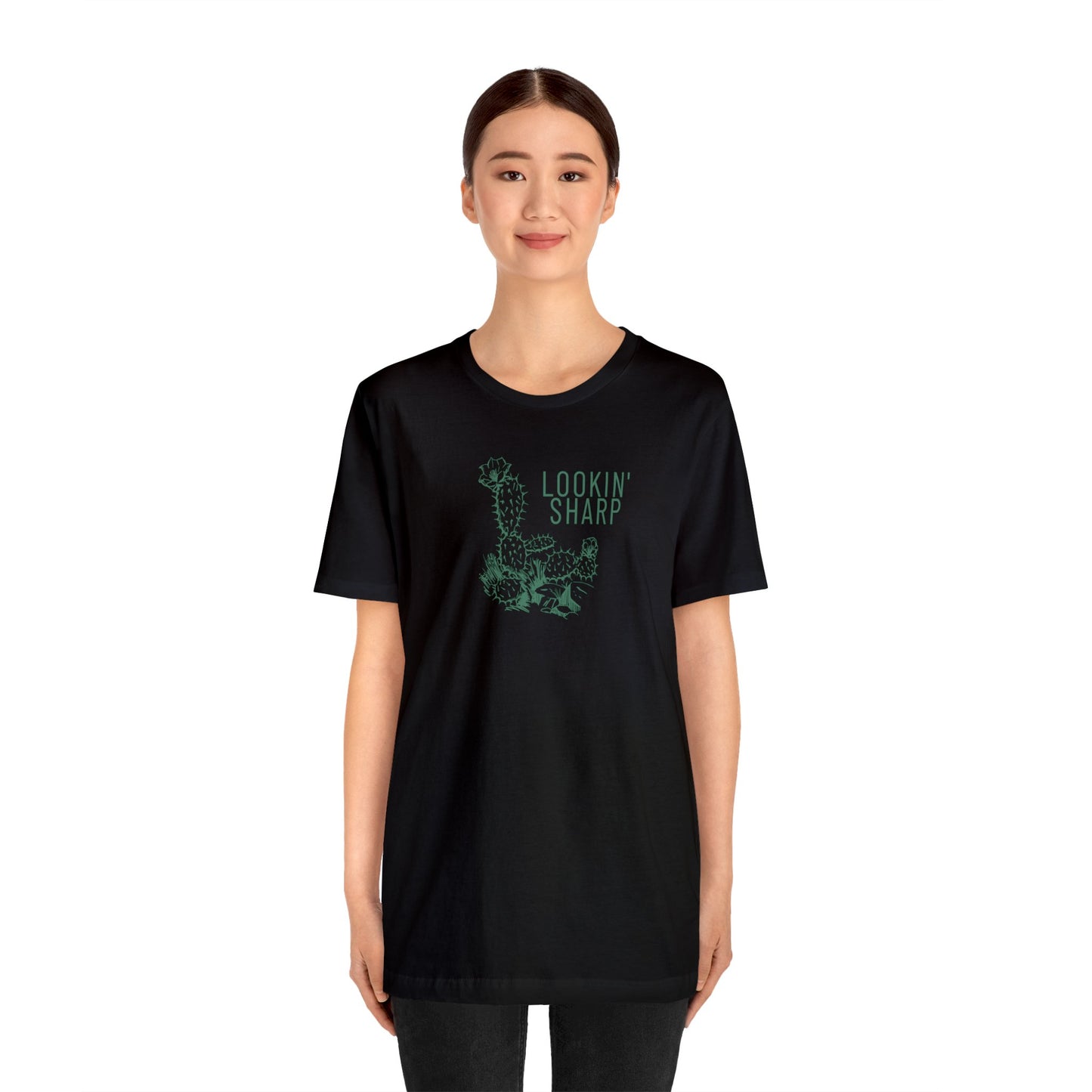 Lookin' Sharp Plant Cactus Short Sleeve Unisex T-Shirt