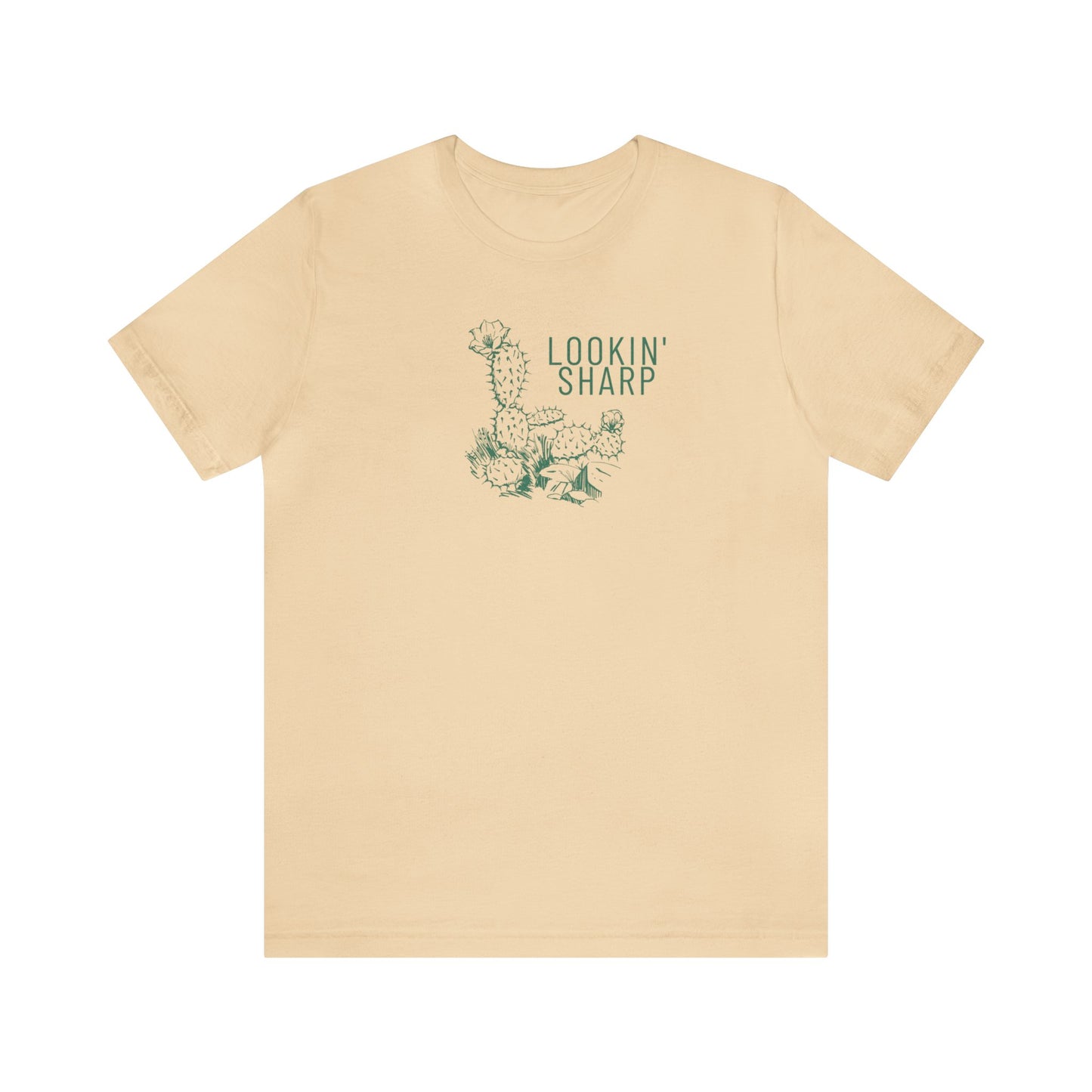 Lookin' Sharp Plant Cactus Short Sleeve Unisex T-Shirt