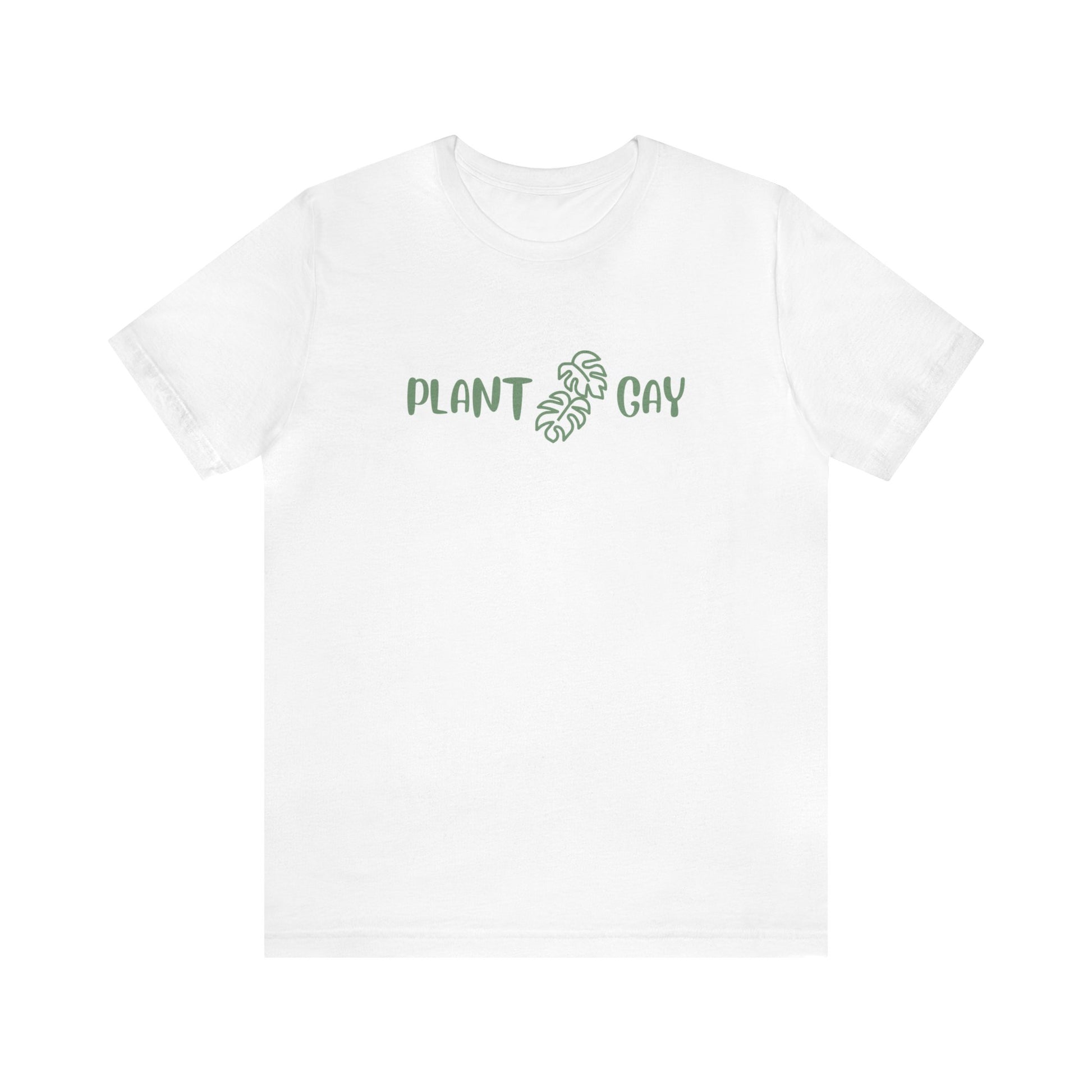 Plant Gay Short Sleeve Men's Women's Unisex Pride T-Shirt
