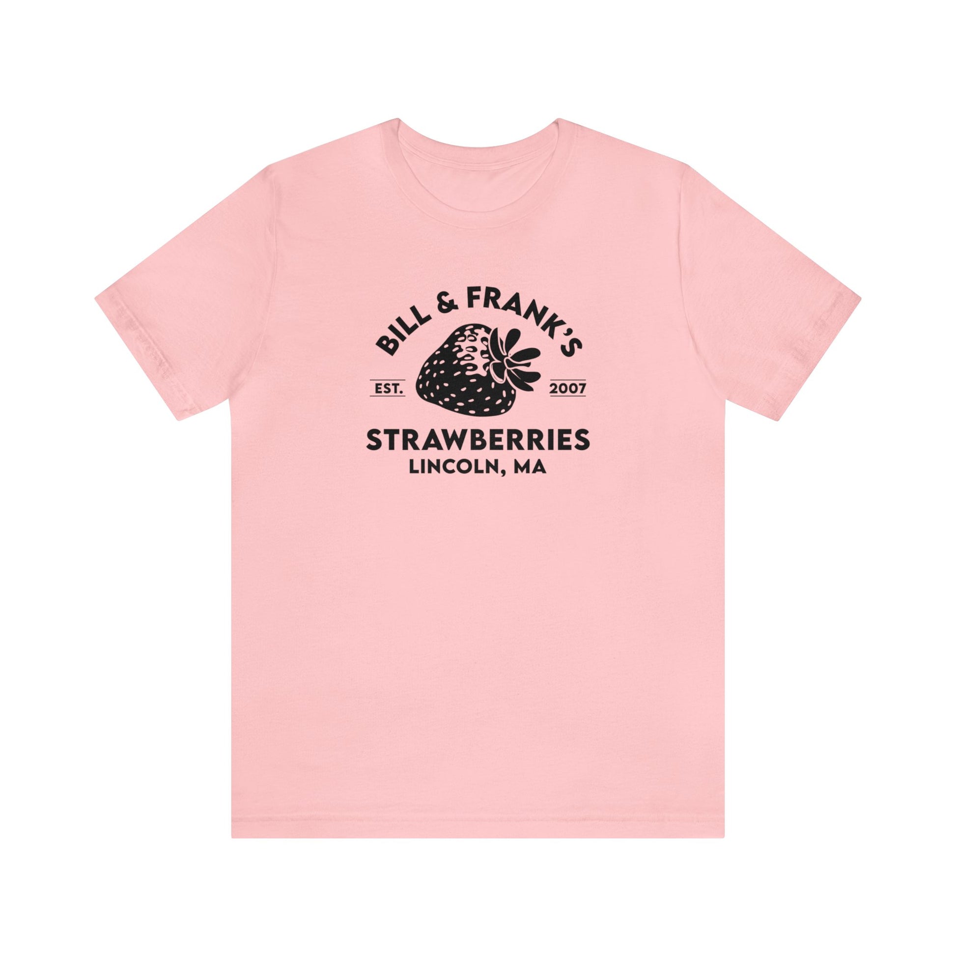 Bill and Frank Strawberry TLOU Strawberries Short Sleeve Unisex T-Shir