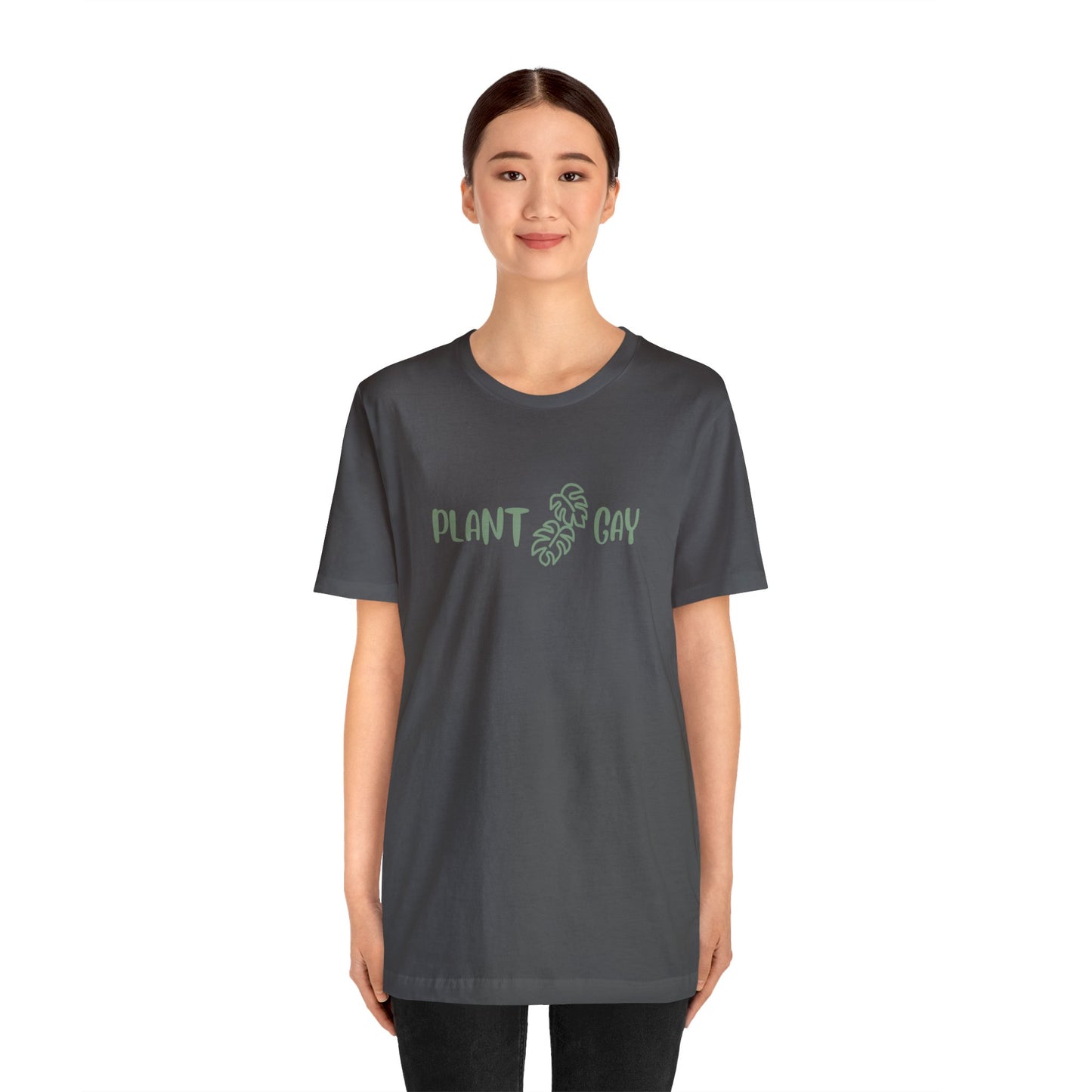 Plant Gay Short Sleeve Men's Women's Unisex Pride T-Shirt