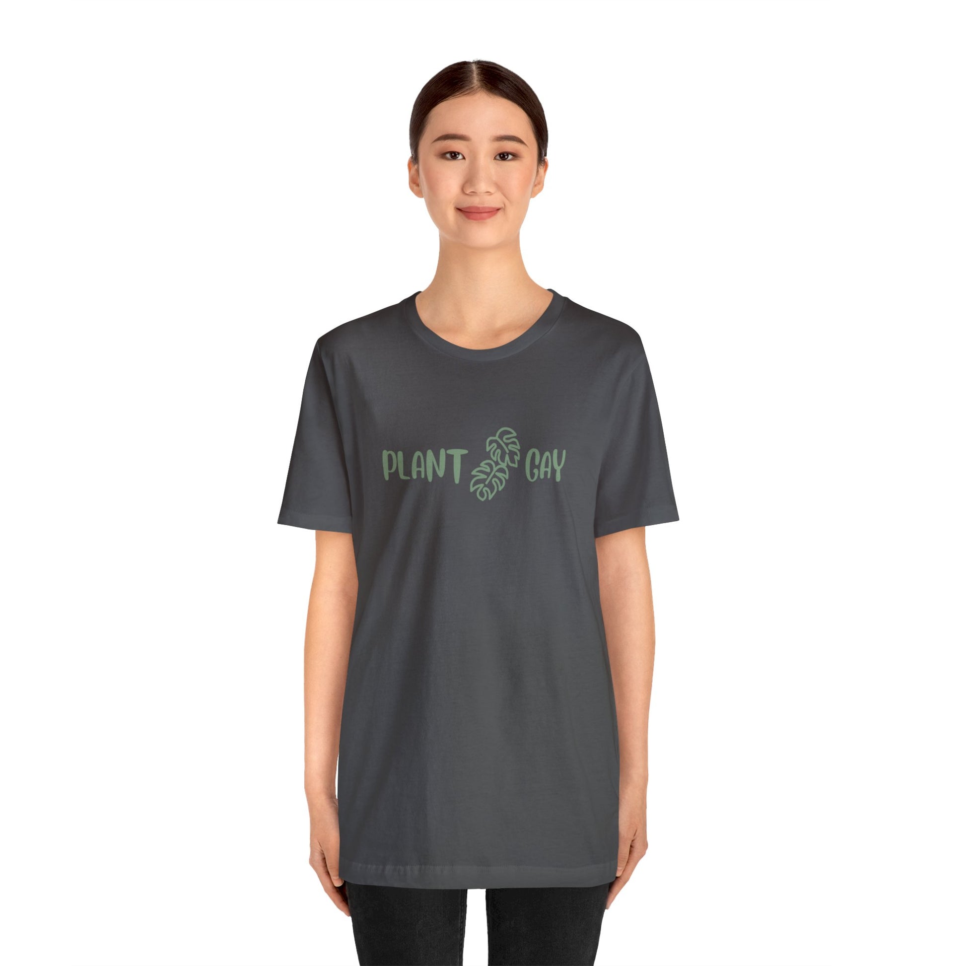 Plant Gay Short Sleeve Men's Women's Unisex Pride T-Shirt