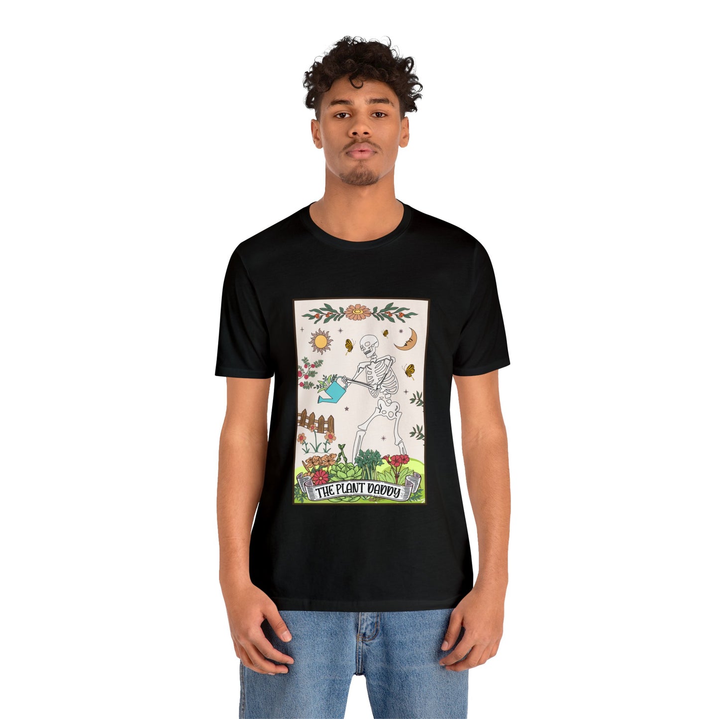 The Plant Daddy Loteria Tarot Short Sleeve Unisex T-Shirt