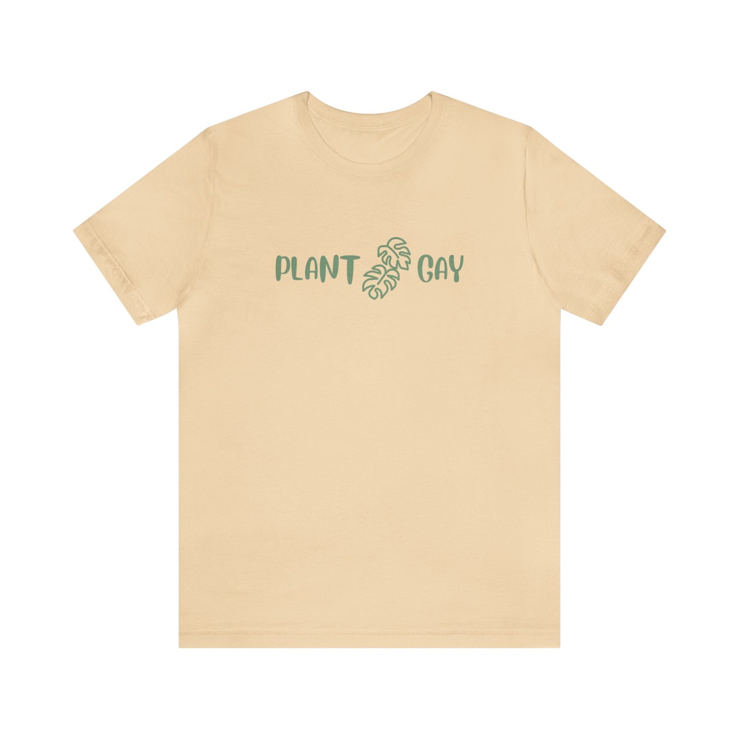 Plant Gay Short Sleeve Men's Women's Unisex Pride T-Shirt
