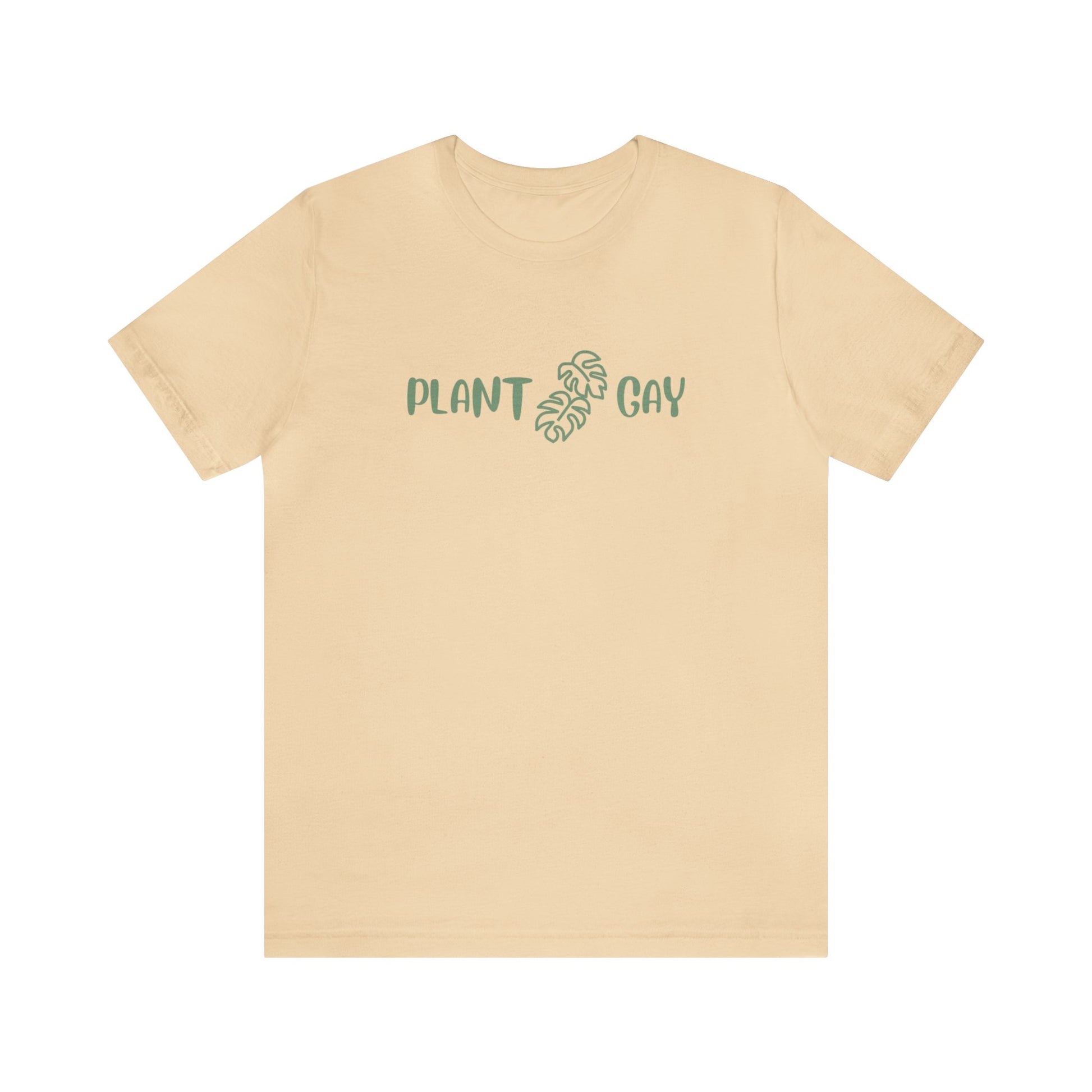 Plant Gay Short Sleeve Men's Women's Unisex Pride T-Shirt