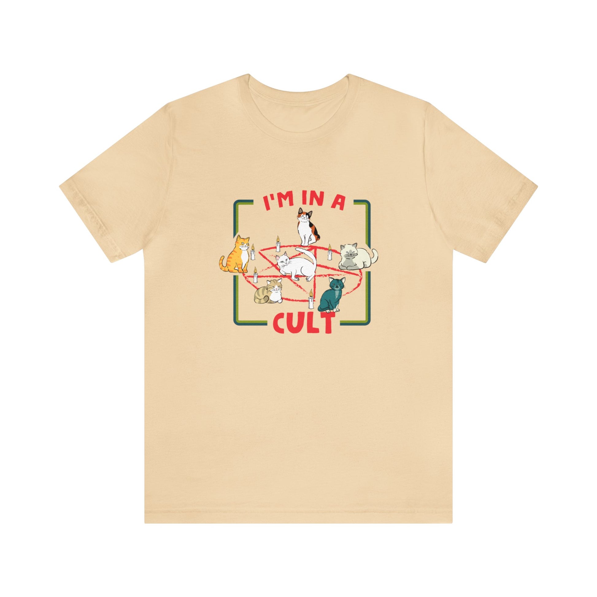 I'm in a Cat Cult Short Sleeve Unisex T-Shirt