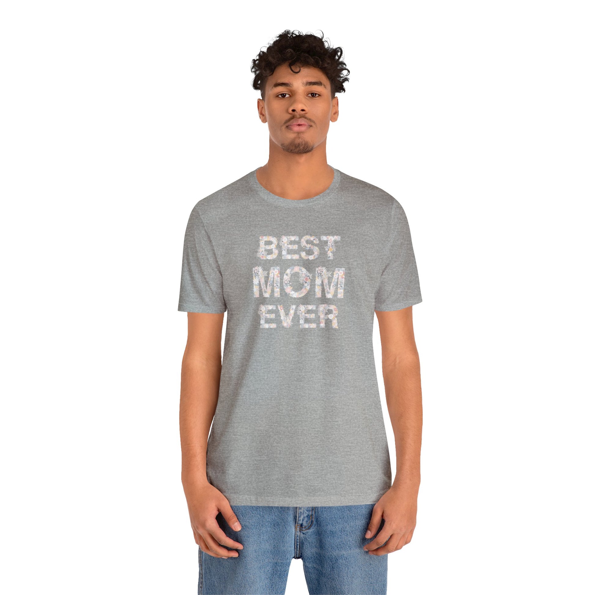 Best Mom Ever Floral Women's Mother's Day T-Shirt