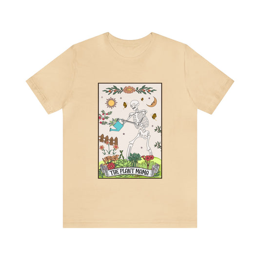 The Plant Mama Loteria Tarot Short Sleeve Unisex T-Shirt