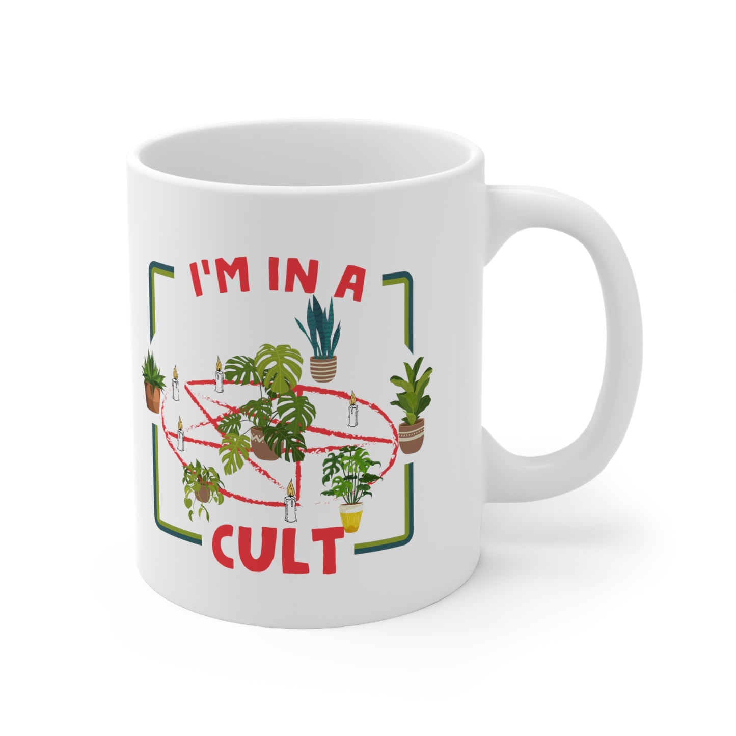 Plant Cult Ceramic Mug 11oz