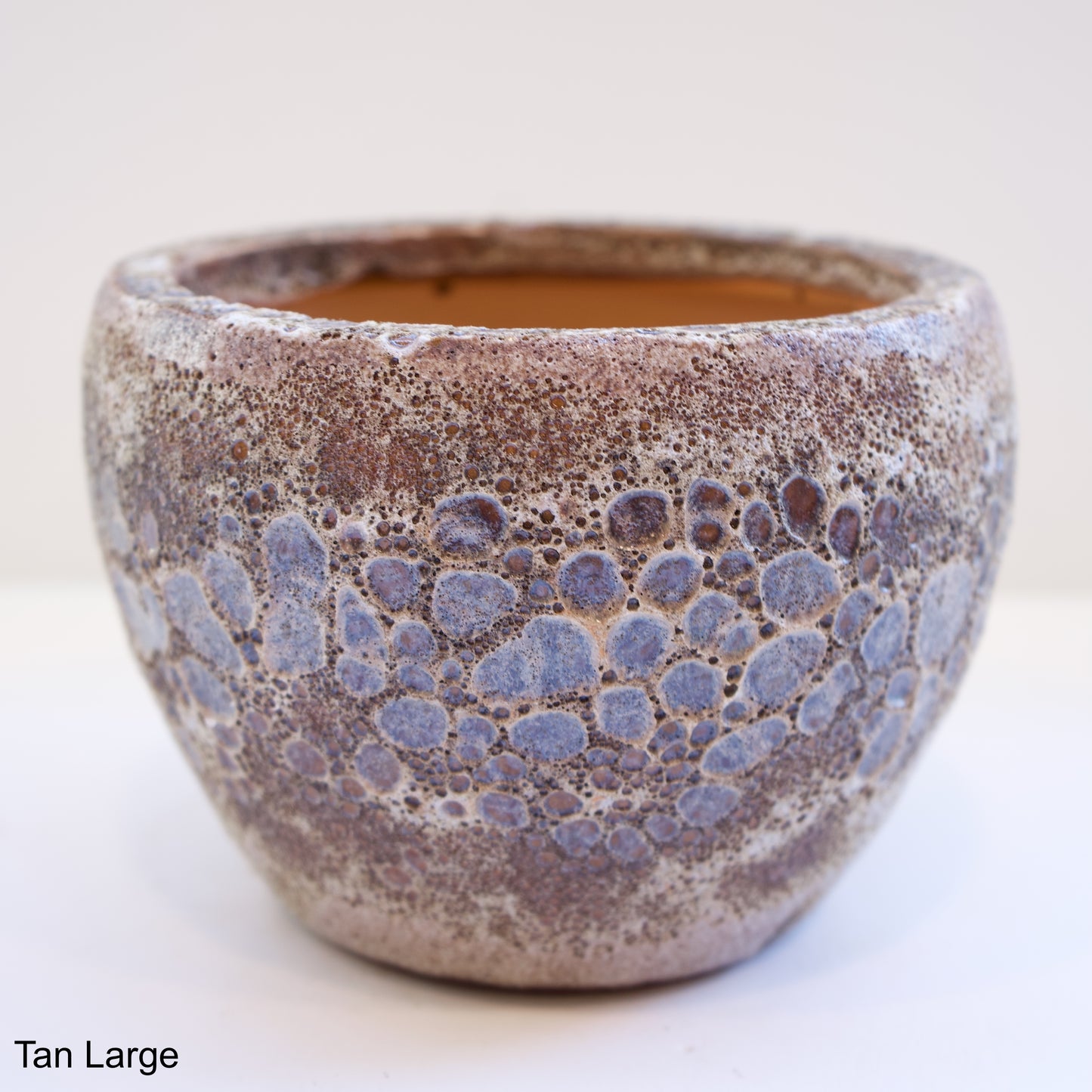 Lava Bubble Glaze Pot