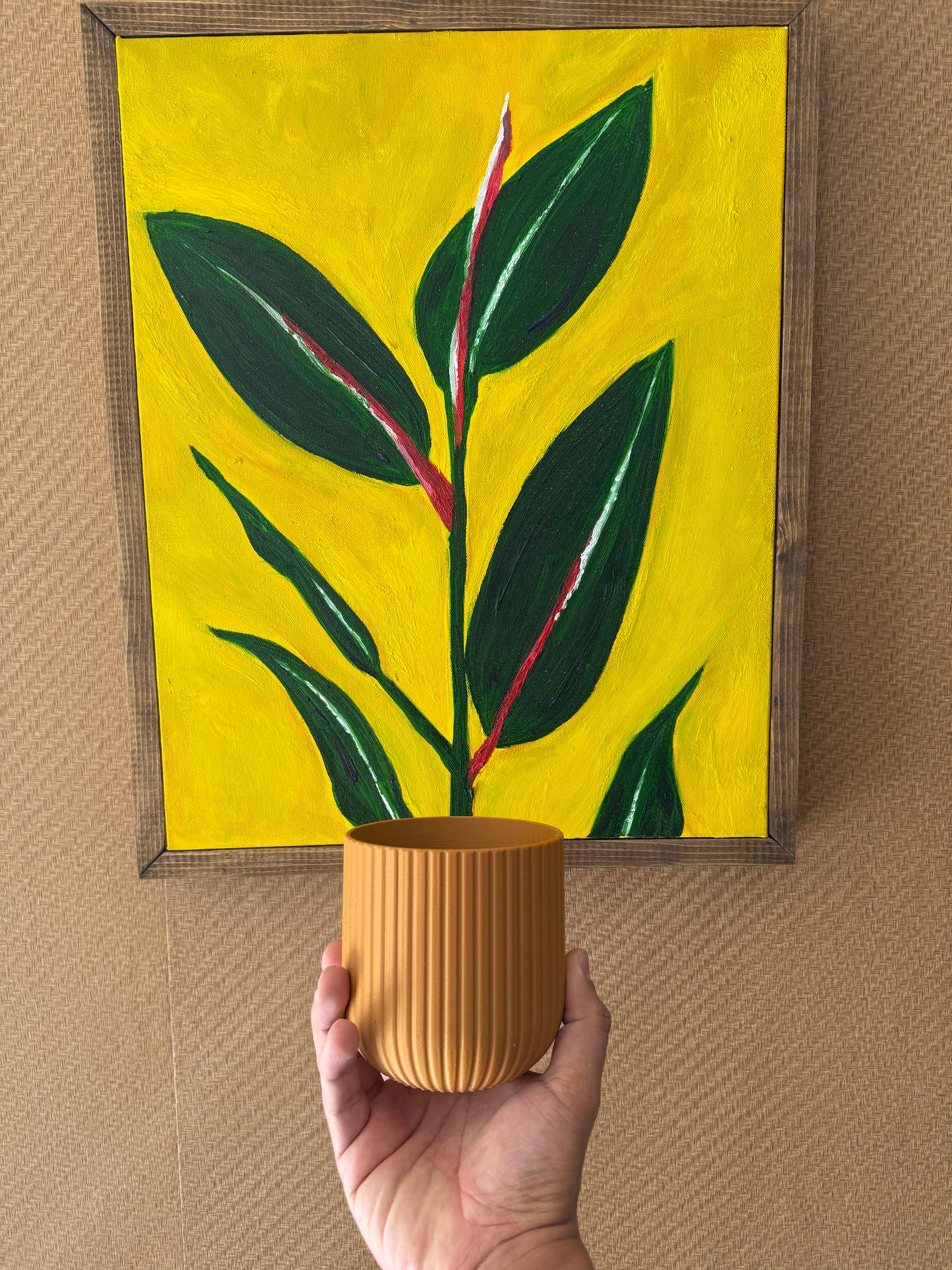 Custom 4 inch PLA pot