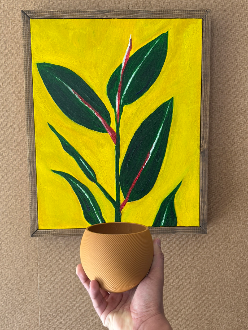 Custom 4 inch PLA pot